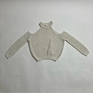 LF MILLAU scold shoulder cropped sweater